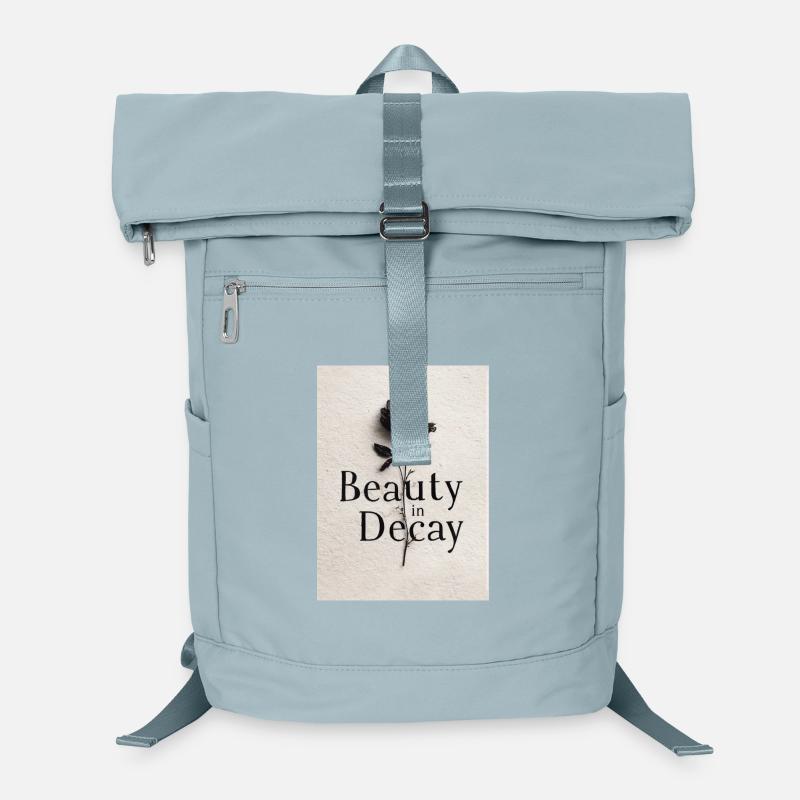 Beauty in Decay: Blume im Verfall Laptop-Rucksack 