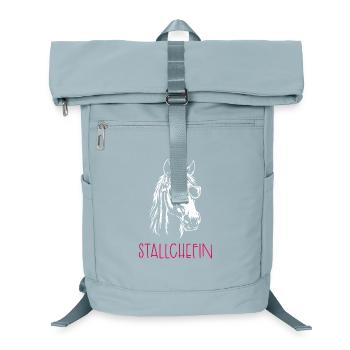 Gérant d’écurie - Sac à dos ordinateur - bleu glacier - Devant