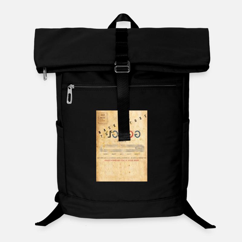 Parodie de Google Retour vers le futur Sac à dos ordinateur