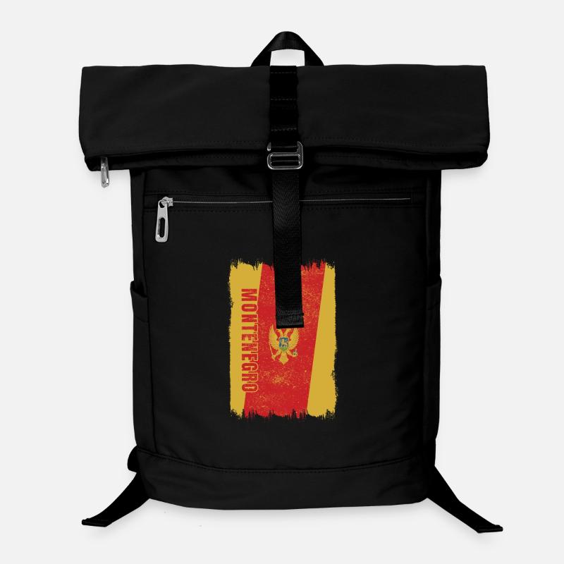 Montenegro flag Laptop Backpack