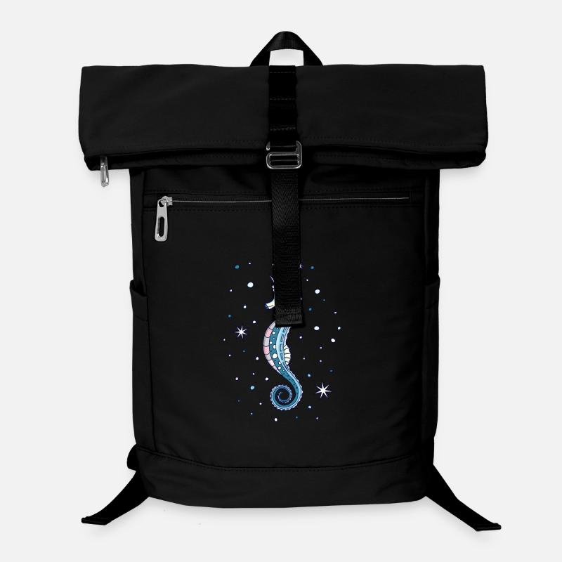 Seahorse cute motif Laptop Backpack