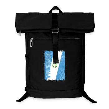 Guatemala vintage flag - Laptop Backpack - black - Front