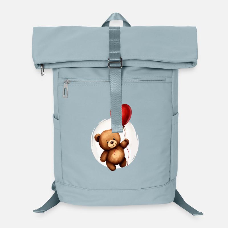 Bear with balloon Laptop Backpack