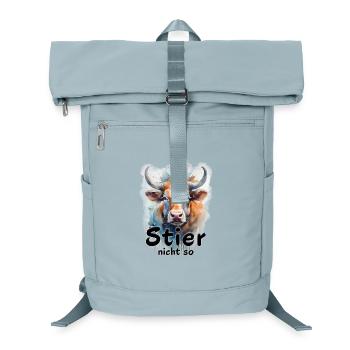 Taureau (moi) pas si (sur) - Sac à dos ordinateur - bleu glacier - Devant