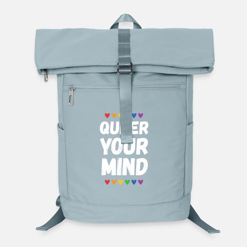 LGBTQ Pride Month - Queer Your Mind Laptop Backpack