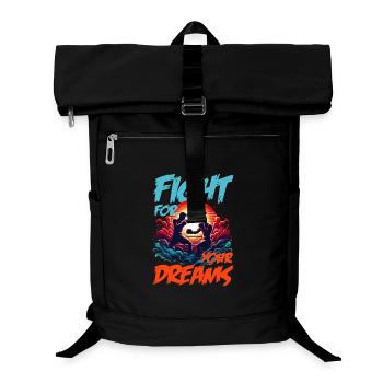 Épreuve de boxe épique : combattez pour vos rêves ! - Sac à dos ordinateur - noir - Devant