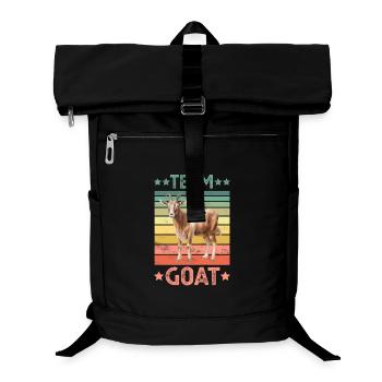 Chèvre - Sac à dos ordinateur - noir - Devant