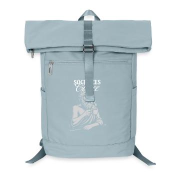 Socrates Coffee Portrait - Laptop Backpack - ice blue - Front