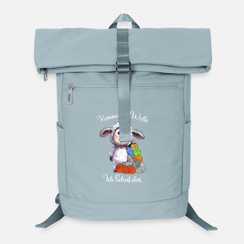 Sheep with wool: I sheep the pun Laptop Backpack