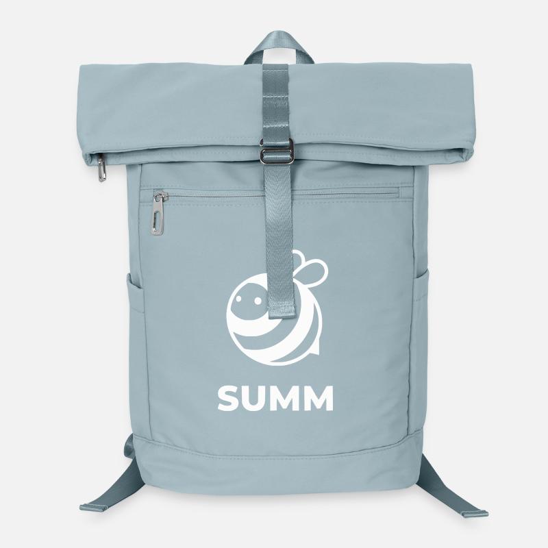Summende Biene Icon-Design Laptop-Rucksack 