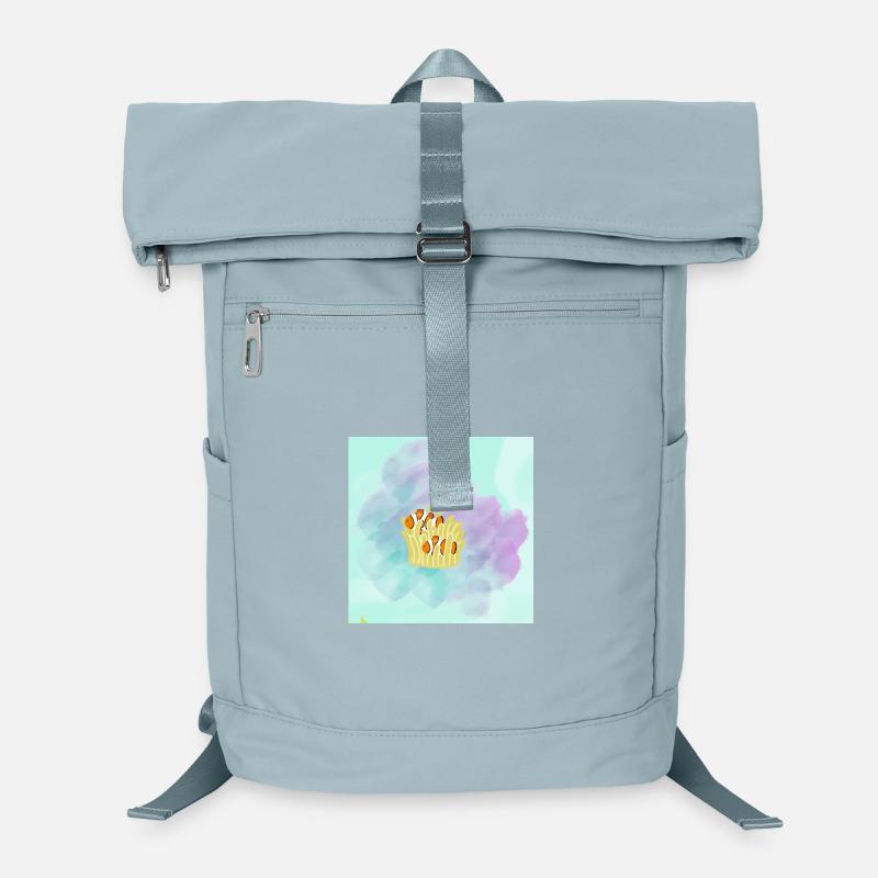 Pastel Clownfish Coral Laptop Backpack