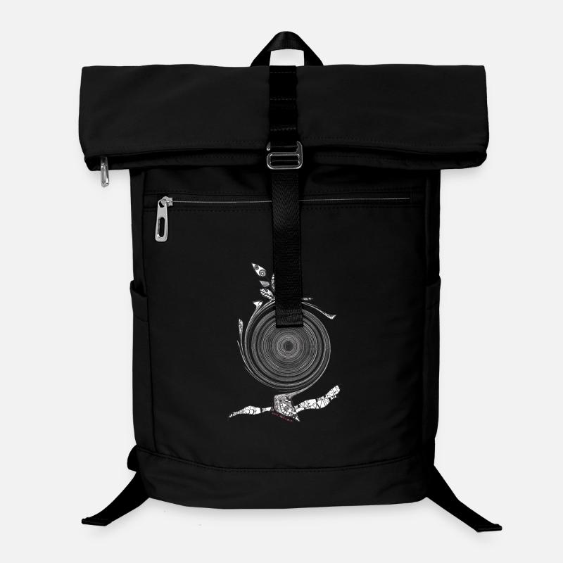Power from the middle Laptop Backpack