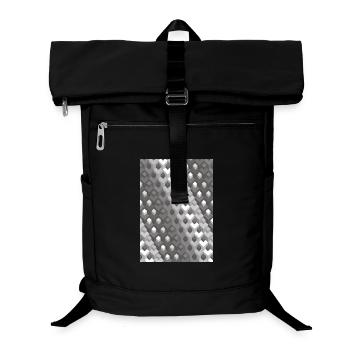 Grayscale gradient Turn right - Laptop Backpack - black - Front