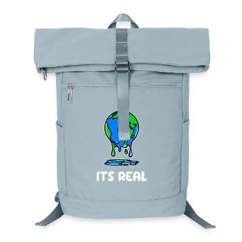 Global Warming Environment Earth Statement Environmental Damage - Laptop Backpack - ice blue - Front