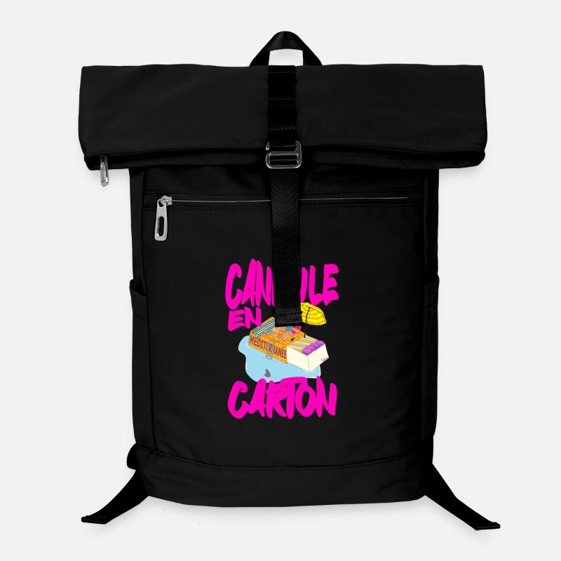 Hitzewelle in Carton, mediterraner Sommer Laptop-Rucksack 