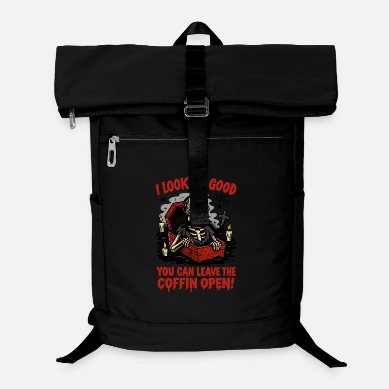 Open Coffin Style Laptop Backpack