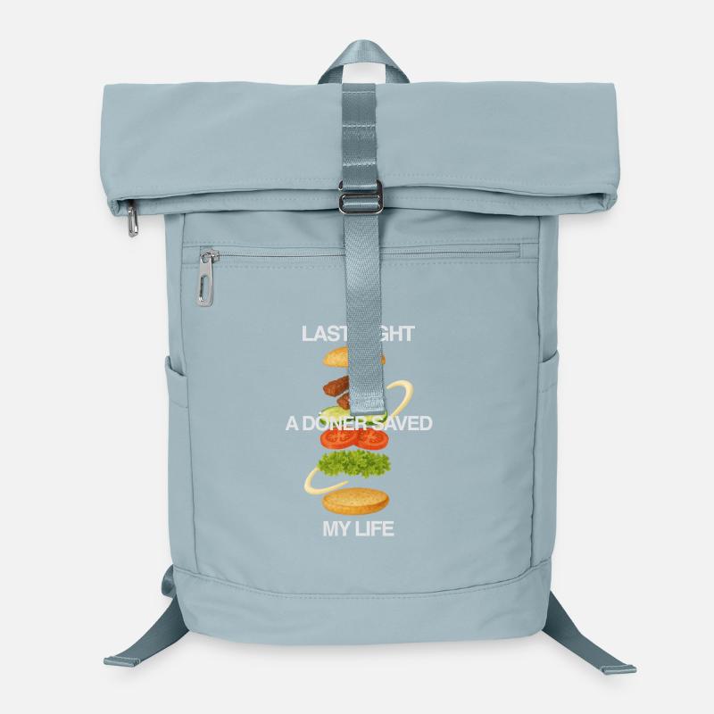 Last Night Döner Saved My Life Laptop Backpack