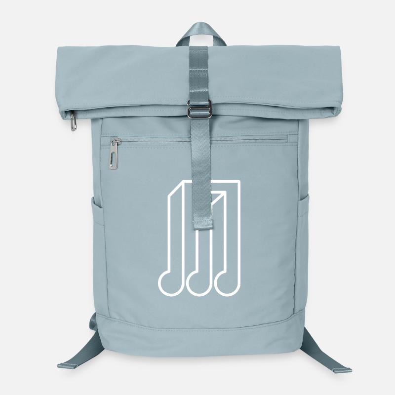 Musical Notes Illusion Gift for Musician Singer Laptop Backpack