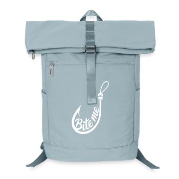 Bite Me Hook - Laptop Backpack - ice blue - Front