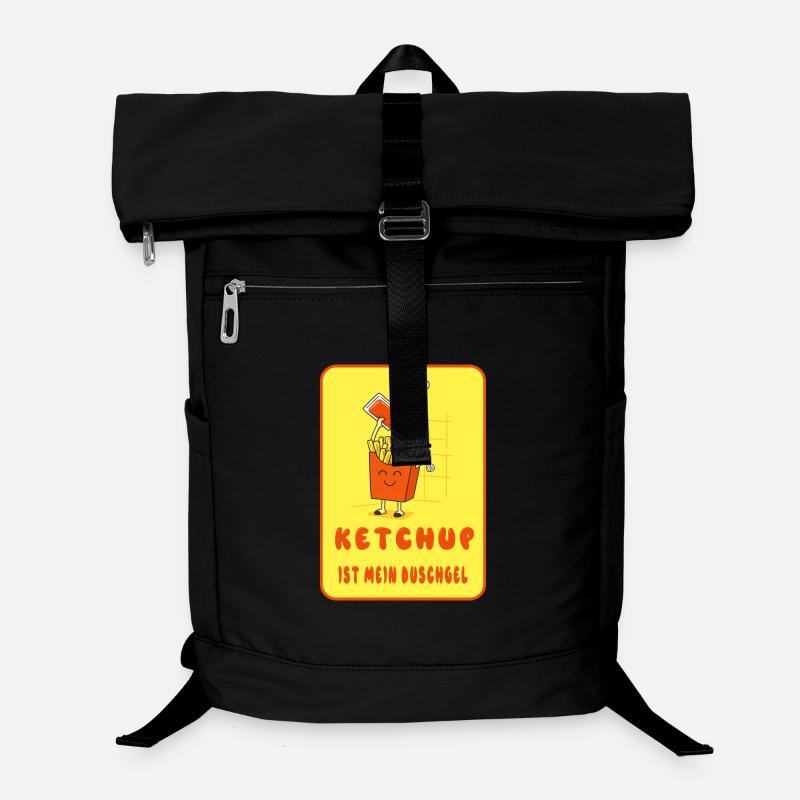 Ketchup ist mein Duschgel Laptop-Rucksack 