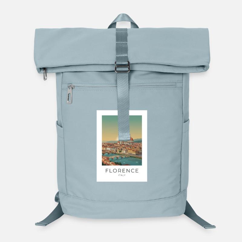 Dusk over Florence Cathedral Laptop Backpack