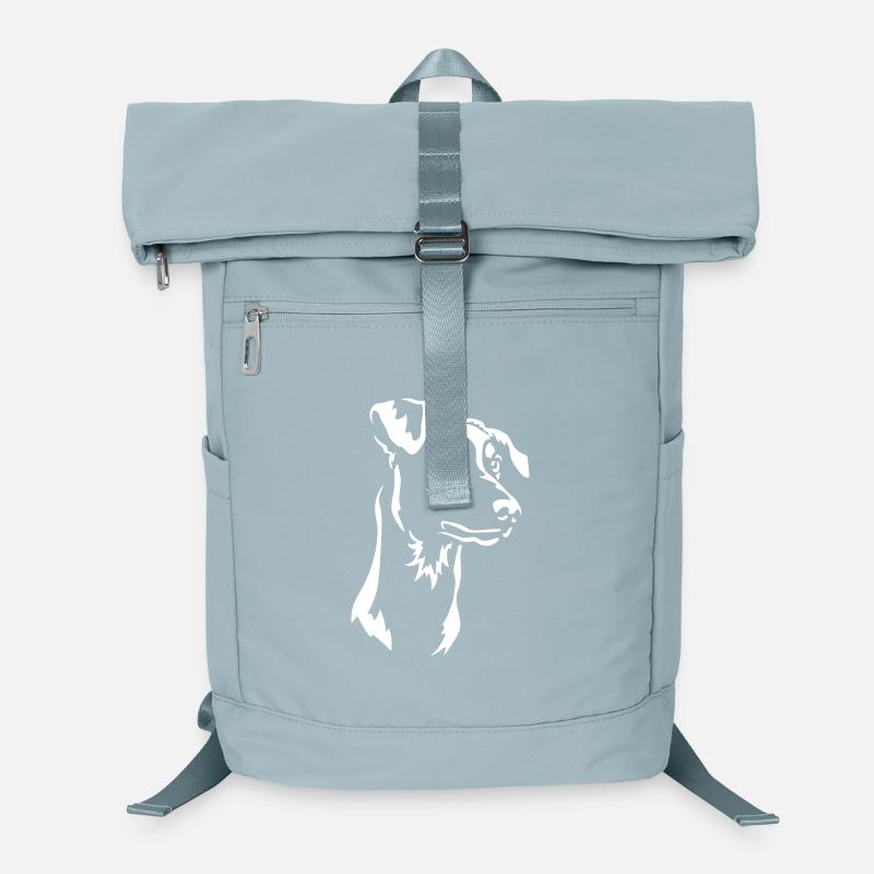 German Pinscher Head "Black Edition" Laptop Backpack