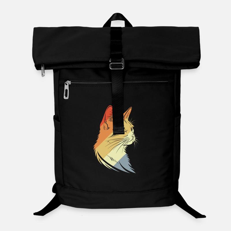 Graphisme Retro Cats Sac à dos ordinateur
