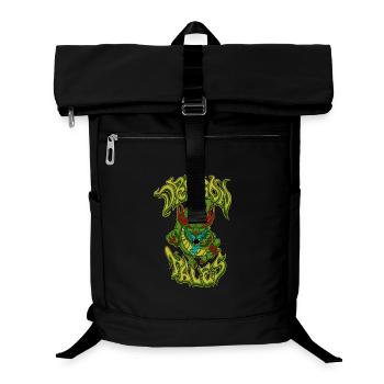 Dragon Tales – Mythisches östliches Drachen-Kunstwerk - Laptop-Rucksack  - Schwarz - Vorne