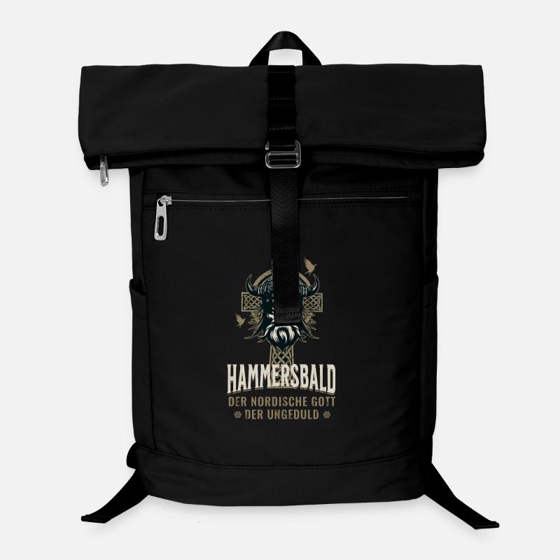 Hammersbald - Dieu viking drôle de l’impatience Sac à dos ordinateur