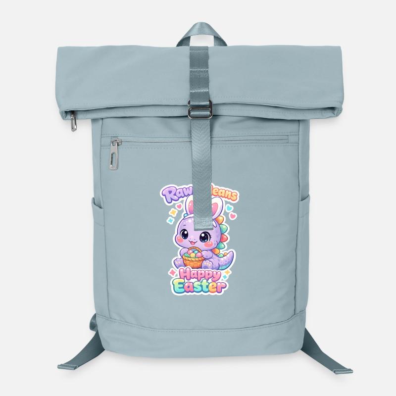 Osterhase Dino Rawr Happy Easter T-rex Laptop-Rucksack 