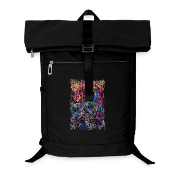Abstract - Laptop Backpack - black - Front