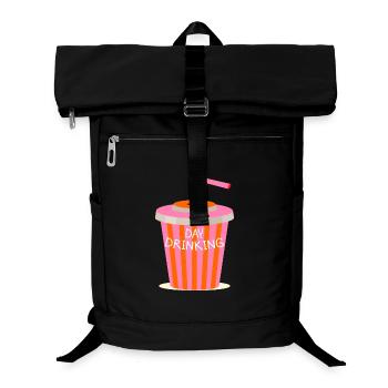 Boissons de jour - Sac à dos ordinateur - noir - Devant