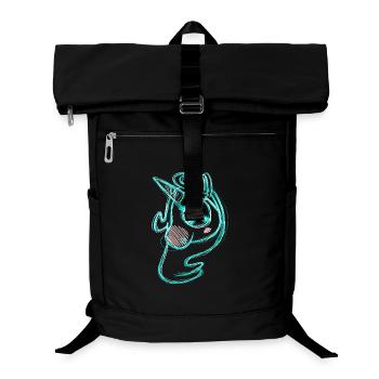 Dead Uni Green - Laptop Backpack - black - Front