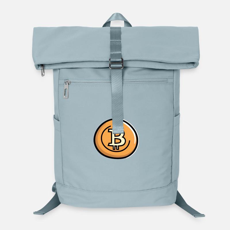 Emblème d’Art de la Pièce Bitcoin Sac à dos ordinateur