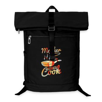 Mom Cook - Laptop Backpack - black - Front