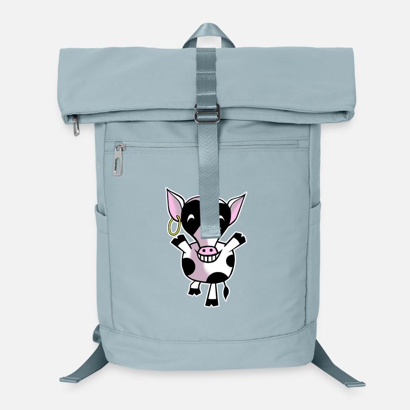 Vache heureuse Sac à dos ordinateur