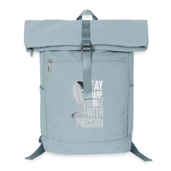 Cobra avec citation de précision - Sac à dos ordinateur - bleu glacier - Devant