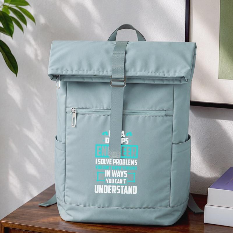 DevOps Engineer I Solve Problems You Cant Laptop Backpack
