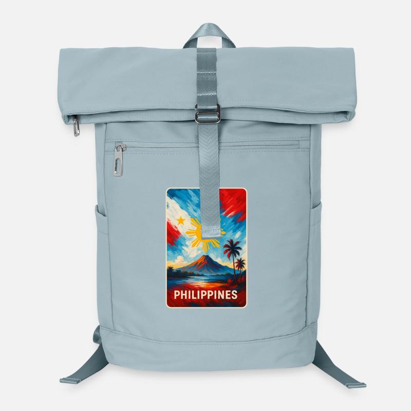 Philippinen Flaggen Design Laptop-Rucksack 