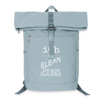Geschenk für Elean - Laptop-Rucksack  - Eisblau - Vorne