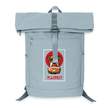 Design de streetwear pour les ramen japonais - Sac à dos ordinateur - bleu glacier - Devant