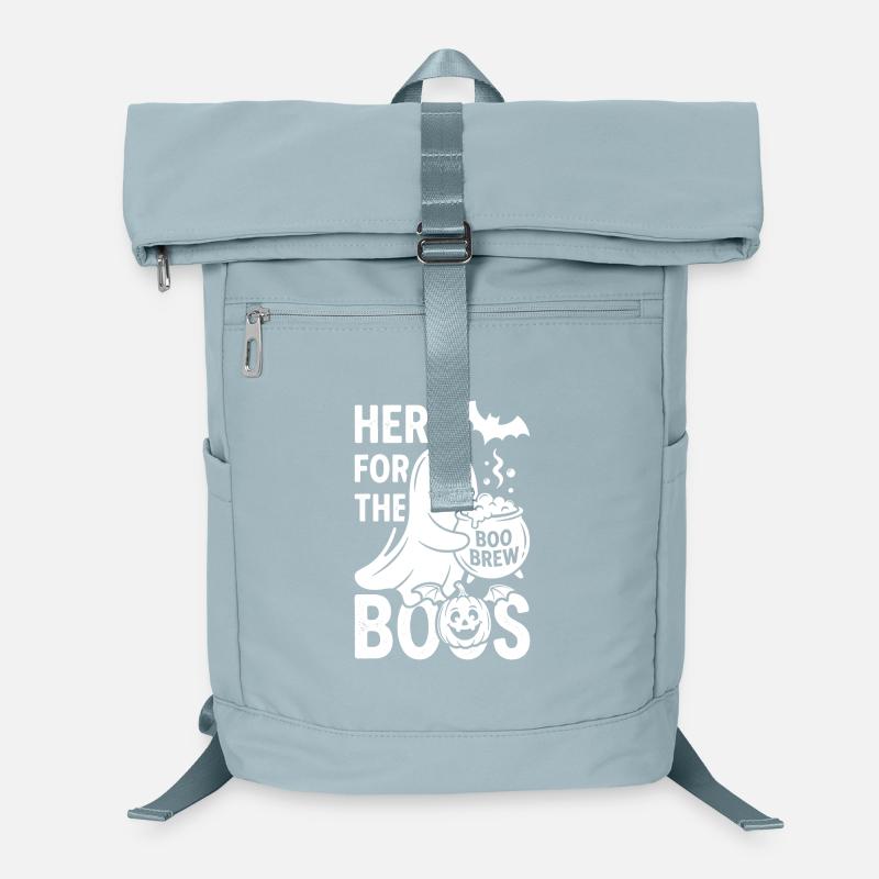 Geist mit Boo Brew Halloween Laptop-Rucksack 