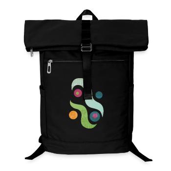 Yoga design_46 - Sac à dos ordinateur - noir - Devant