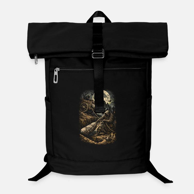Cemetery Goth Humor Laptop Backpack