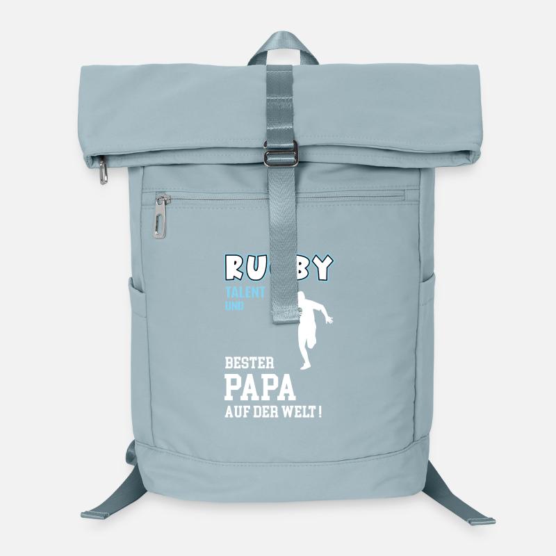 Rugby Bester Papa Vater Vatertag Geburtstag Laptop-Rucksack 