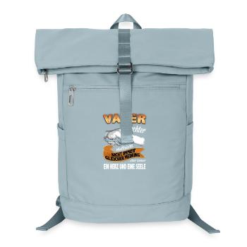 VATER & TOCHTER - Laptop-Rucksack  - Eisblau - Vorne