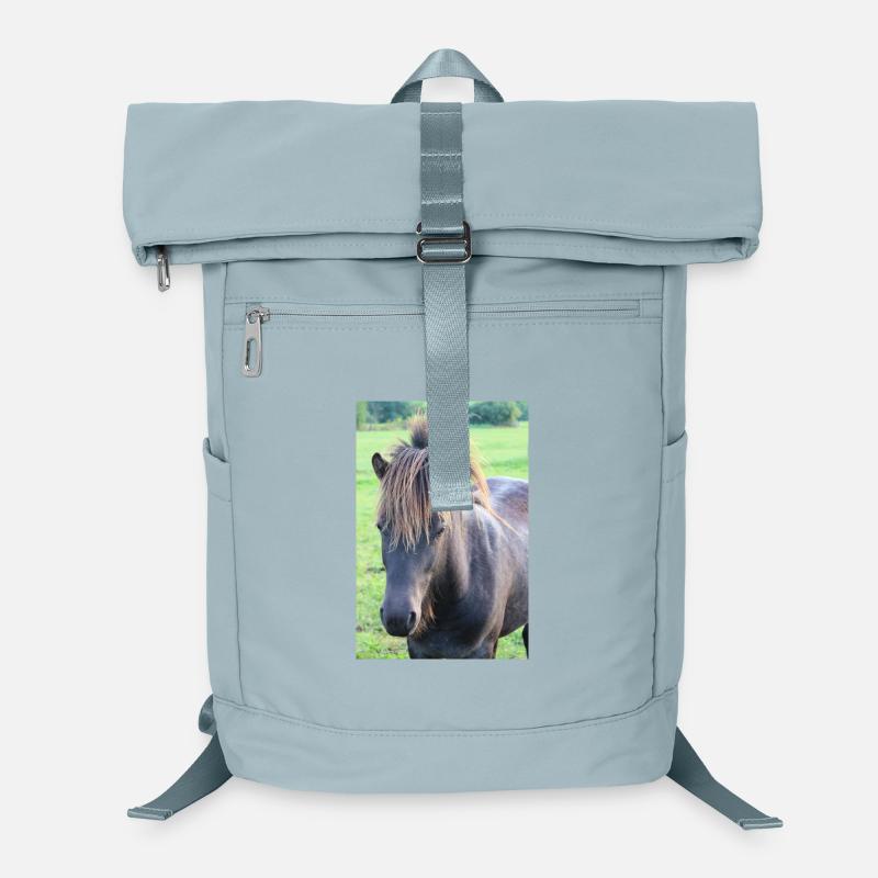 Pferd Pferdeposter Laptop-Rucksack 