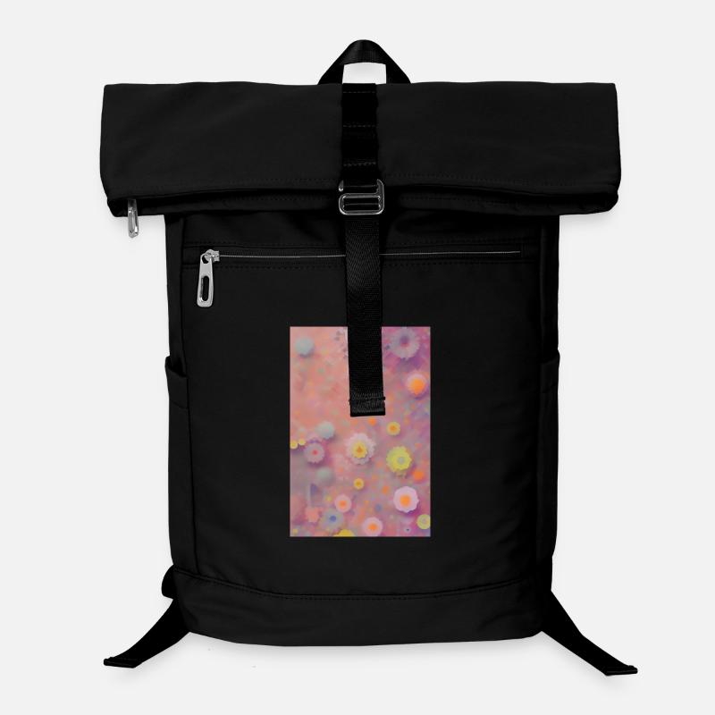 Flower Art Laptop Backpack