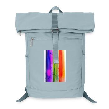 Splashes of paint - Laptop Backpack - ice blue - Front