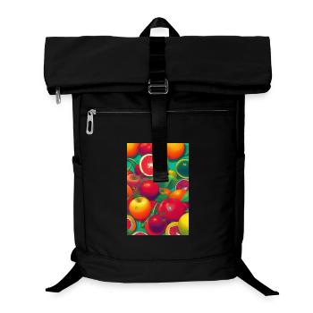 Fruit - Laptop Backpack - black - Front